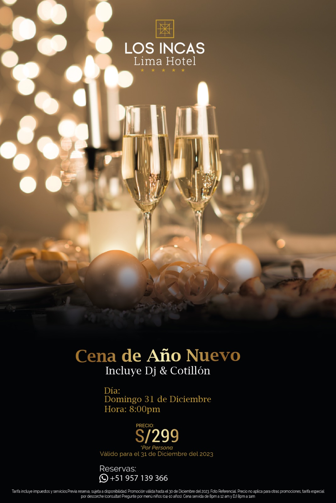 Cena de Año nuevo - Experiencia MESA 24/7 - Alma Bar restaurante El ...